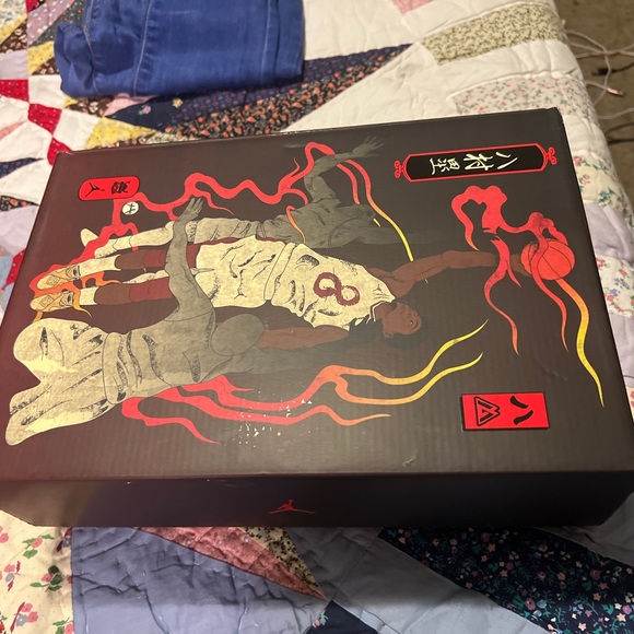 Air Jordan 8 Retro SE 'Rui Hachimura Black Samurai' DO2496-700 size 7 - Picture 3 of 4